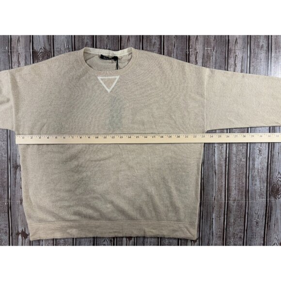 Barna 100% Cashmere Sweater color camel size 46 NWT $895 Made Terni Italia - Picture 7 of 7